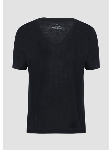 s.Oliver T-Shirt in 9999_schwarz