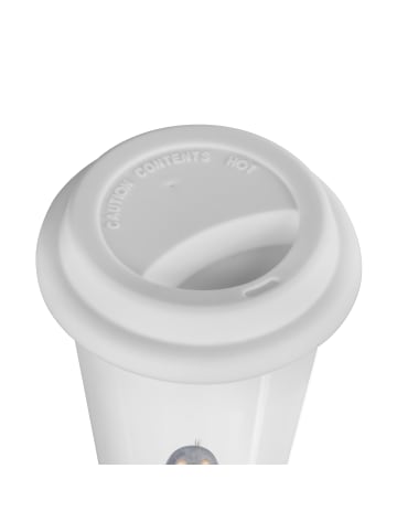 Mr. & Mrs. Panda Thermobecher Pinguin Lolli ohne Spruch in Weiß