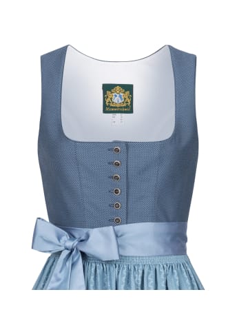 Hammerschmid Midi Dirndl in Blau