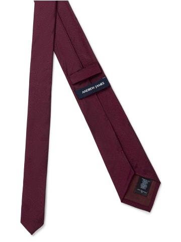 Andrew James Krawatte in bordeaux - 0001