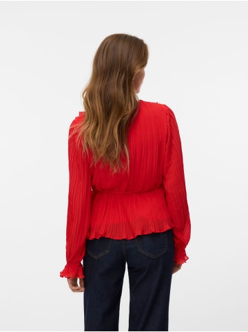 Vero Moda Hemd in Fiery Red