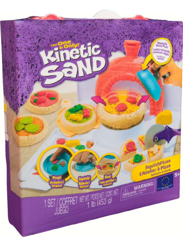 Spin Master Kinetic Sand Squish Pizza Set in Mehrfarbig ab 5 Jahre