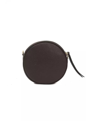 Pompei Donatella Braun Leder Damen Umhänge- Tasche