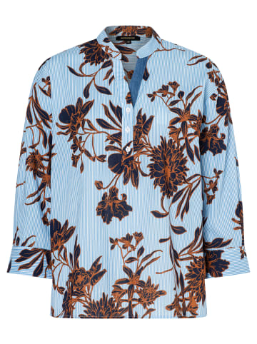 More & More Printbluse in flower print with stripes