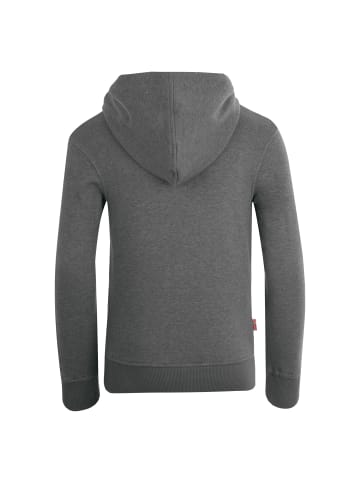 Trollkids Hoodie Trondheim in grey melange