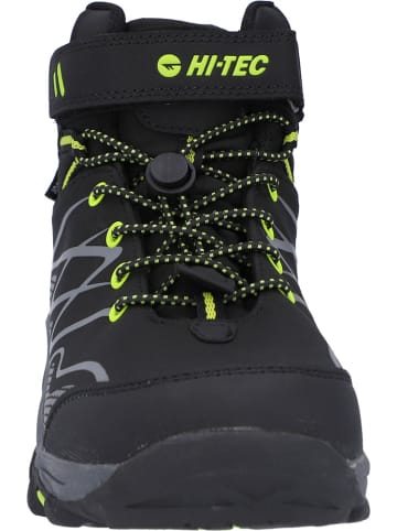 Hi-Tec Kinder Sneaker "Blackout Mid Wp Jr" in Schwarz