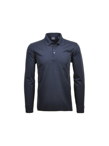 Ragman Poloshirt für Herren in marineblau