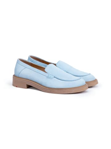 LLOYD Schuhe Hochwertiger Slipper in hellblau