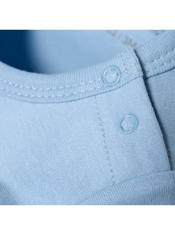 Fixoni Kinder Langarmbody "Body LS Solid" in Blau