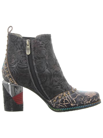LAURA VITA Klassische Stiefelette in schwarz
