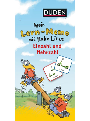 Bibliographisches Institut Mein Lern-Memo mit Rabe Linus - Einzahl und Mehrzahl VE 3 | Verpackungseinheit