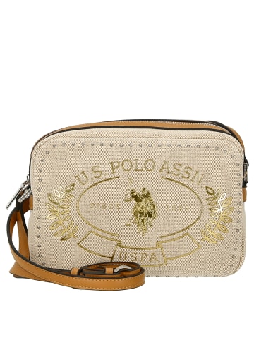 U.S. Polo Assn. Great Meadow - Umhängetasche 22 cm in dark yellow