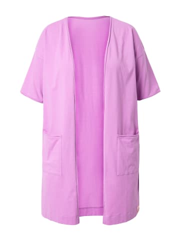 LAURASØN Sweatjacke in amethyst