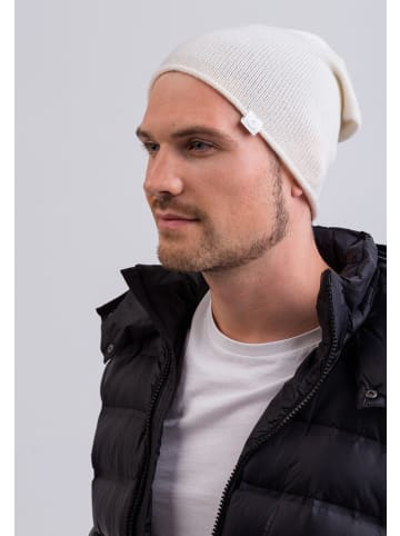 CASH-MERE.CH Bio Beanie in Weiss