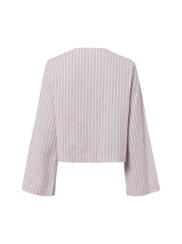 JJXX Bluse JXZoe Seersukker in altrosa braun - 0001