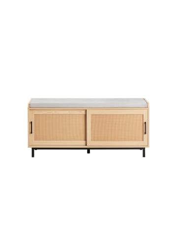 SoBuy Schuhbank in Hell-Eiche - (W) 40 x (H) 49 x (L) 110 cm