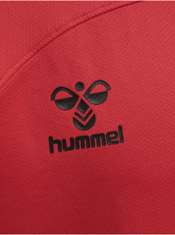 Hummel Halbreißverschluss Sweatshirt Hmllead Kinder in TRUE RED