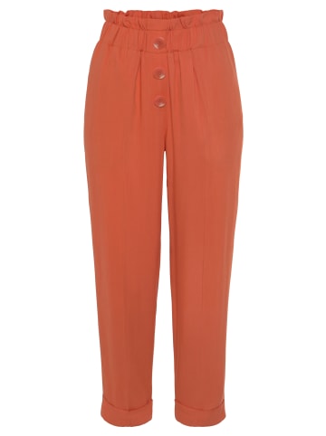 LASCANA Paperbag-Hose in orange