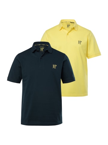 JP1880 Poloshirt in zitronengelb