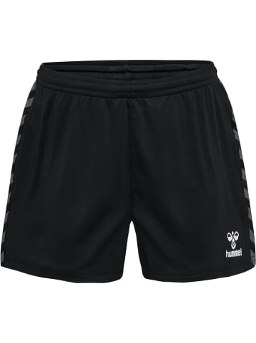 Hummel Hummel Shorts Hmlauthentic Multisport Damen Atmungsaktiv Feuchtigkeitsabsorbierenden in BLACK