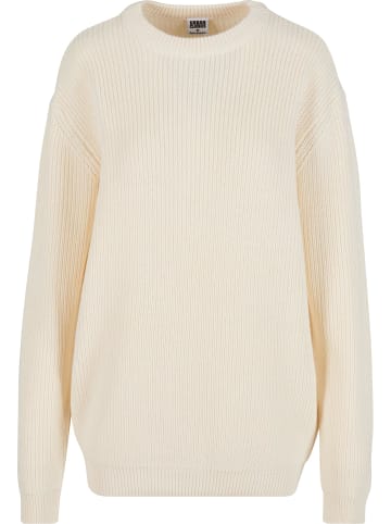 Urban Classics Urban Classics Rib Basic Sweater in whitesand