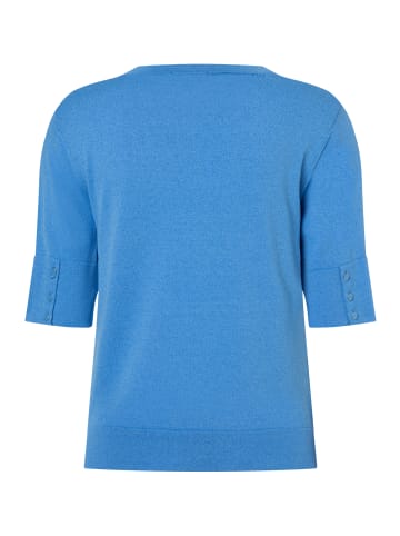 More & More figurbetonter Halbarmpullover in breeze blue