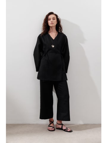 MANUKA Blouse in Schwarz