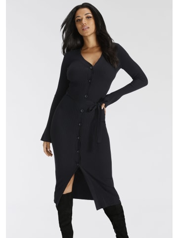 Bruno Banani Strickkleid in schwarz