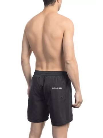 Bikkembergs Schwarz Polyester Herren Bade Kurz