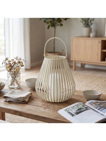 Butlers Laterne QUIETUDE in Beige