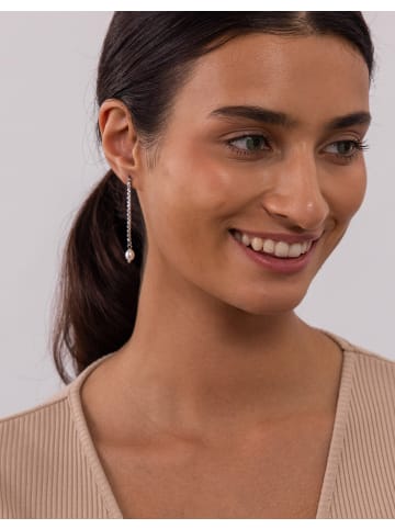 PURELEI Ohrringe Shimmering Pearl in Silber