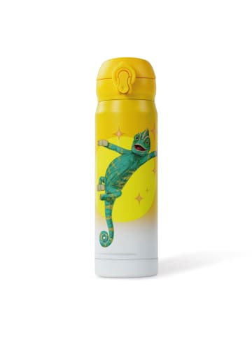 Stoneline Die Schule der Magischen Tiere Trinkflasche | 380 ml in Gelb | Caspar