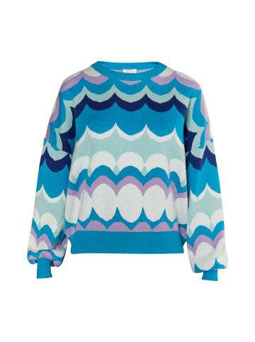 IZIA Pullover in Blau Mehrfarbig