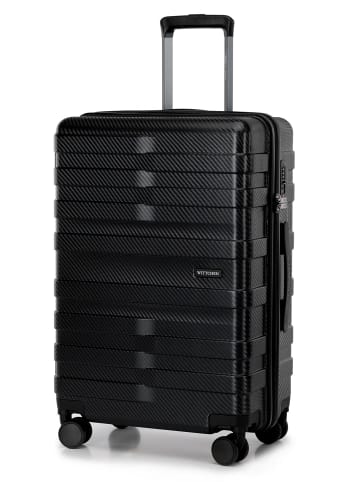 Wittchen MEDIUM-SIZED POLYCARBONATE  SUITCASE in Black