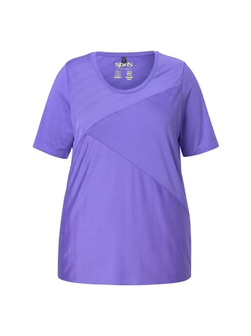 Ulla Popken Shirt in blauer flieder