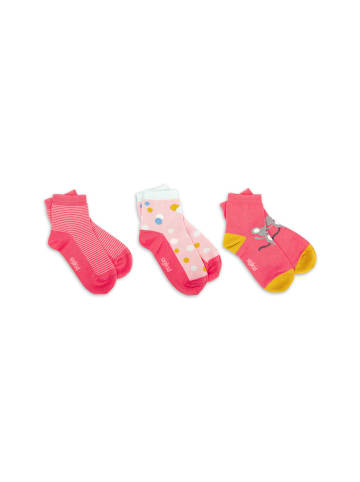 Sigikid Socken-Set 3er in pink/rosa