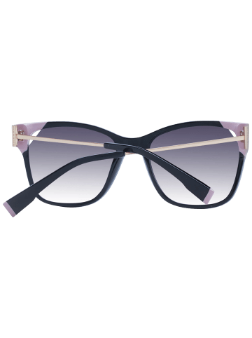 Ana Hickmann Frauen Sonnenbrille Katzenauge Schwarz