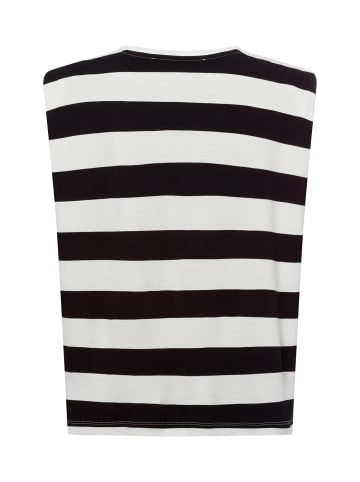 IPURI Top in ecru schwarz - 0002