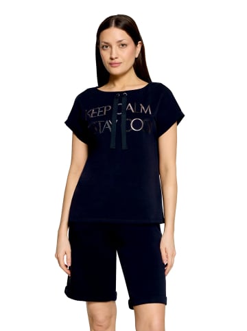 Betty Barclay Sweatshirt mit Strass in dunkelblau