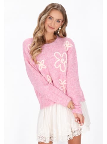 IZIA Women Sweater in pink