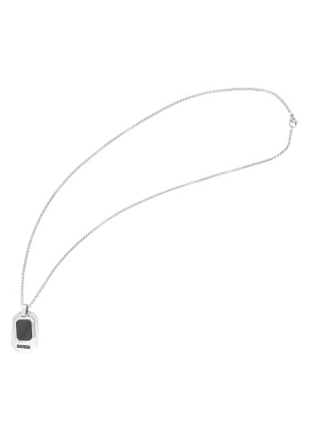 Adeliás Unisex Halskette mit Anhänger – aus Edelstahl in silber