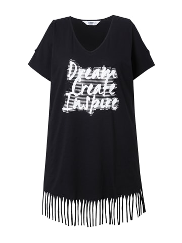Angel of Style Longshirt in schwarz