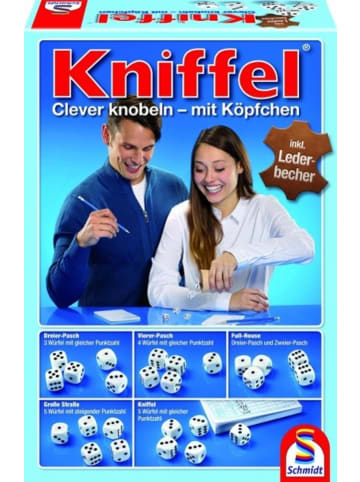 Schmidt Spiele Kniffel | Clever knobeln, mit Köpfchen. Für 2 - 8 Spieler ab 8 Jahren