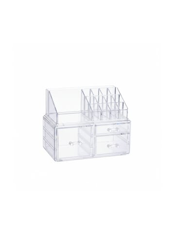 relaxdays Make Up Organizer in Transparent