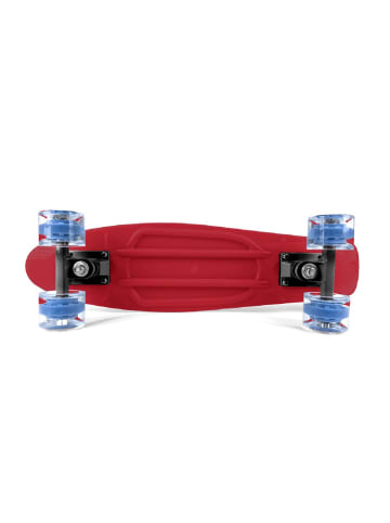 Spiderman Pennyboard Robustes Polypropylen und Polyurethanräder in Rot