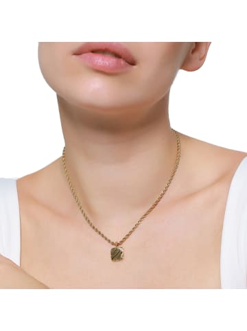Steel_Art Halskette Damen mit Anhänger Zuleika goldfarben in goldfarben