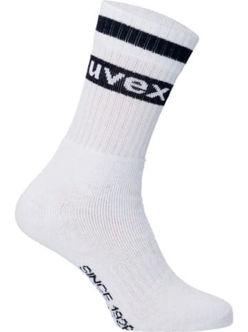 Uvex Socke in Weiß