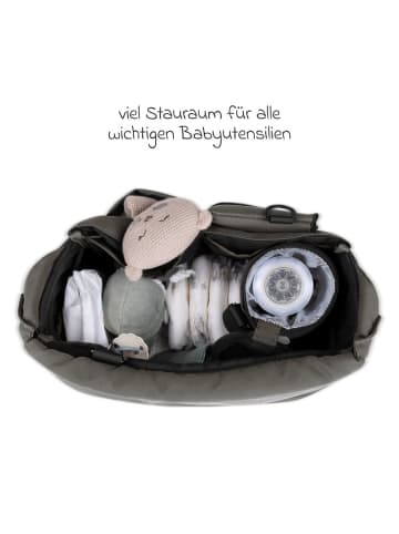 ABC-Design Wickeltasche Urban - inkl. Wickelunterlage in grau