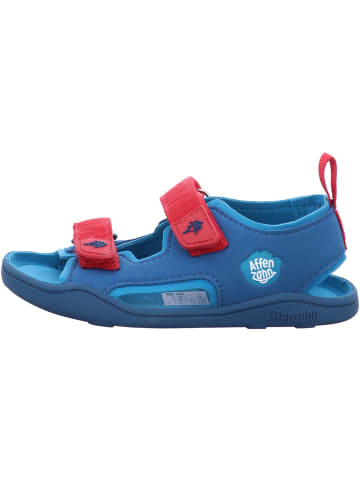 Affenzahn Sandalen Kinder Vegan Airy  Hai in Blau