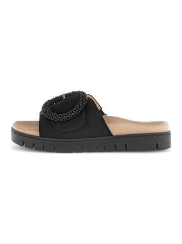 Gabor Pantolette in schwarz